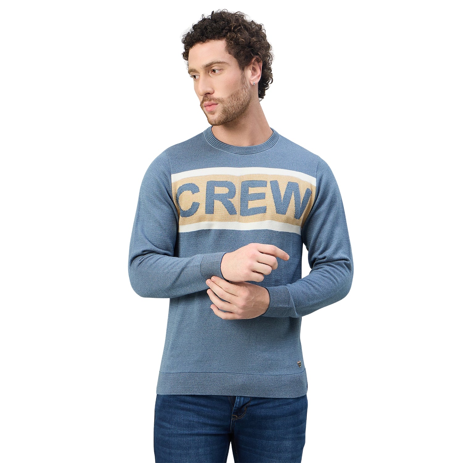 Duke Urban Men Round Neck Regular Sweater (SDS2279)