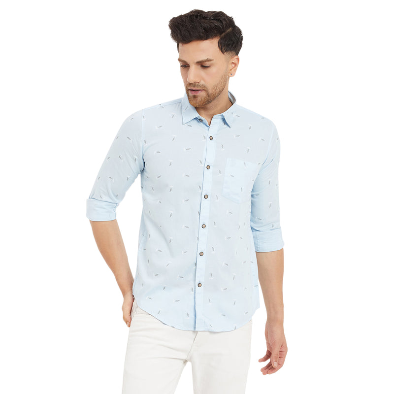 Duke Urban Men Full Sleeve Cotton Shirt (SD7PLDAQ)