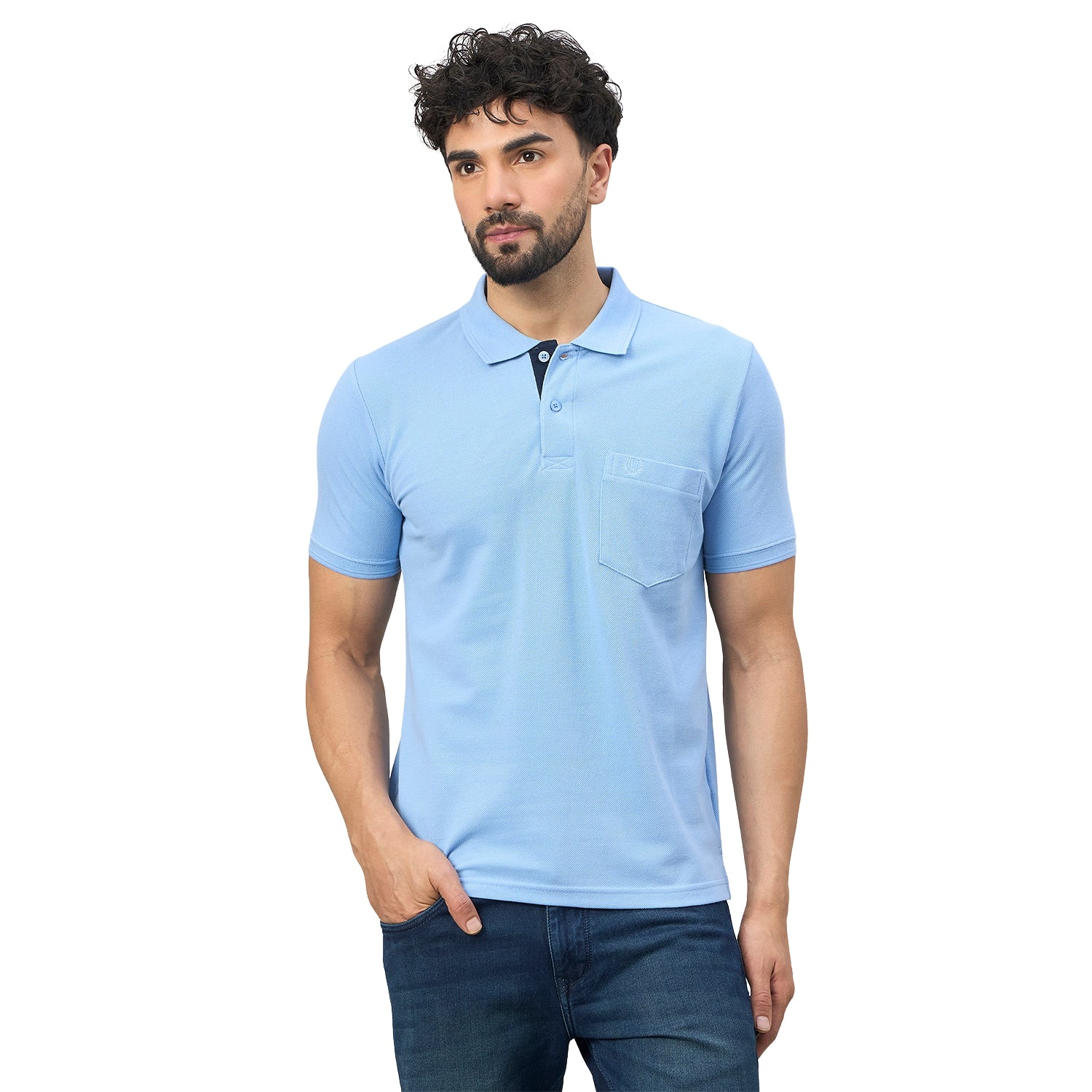 Duke Urban Men Smart Fit Solid Polo Tshirt (ONSD39) (More Colors)