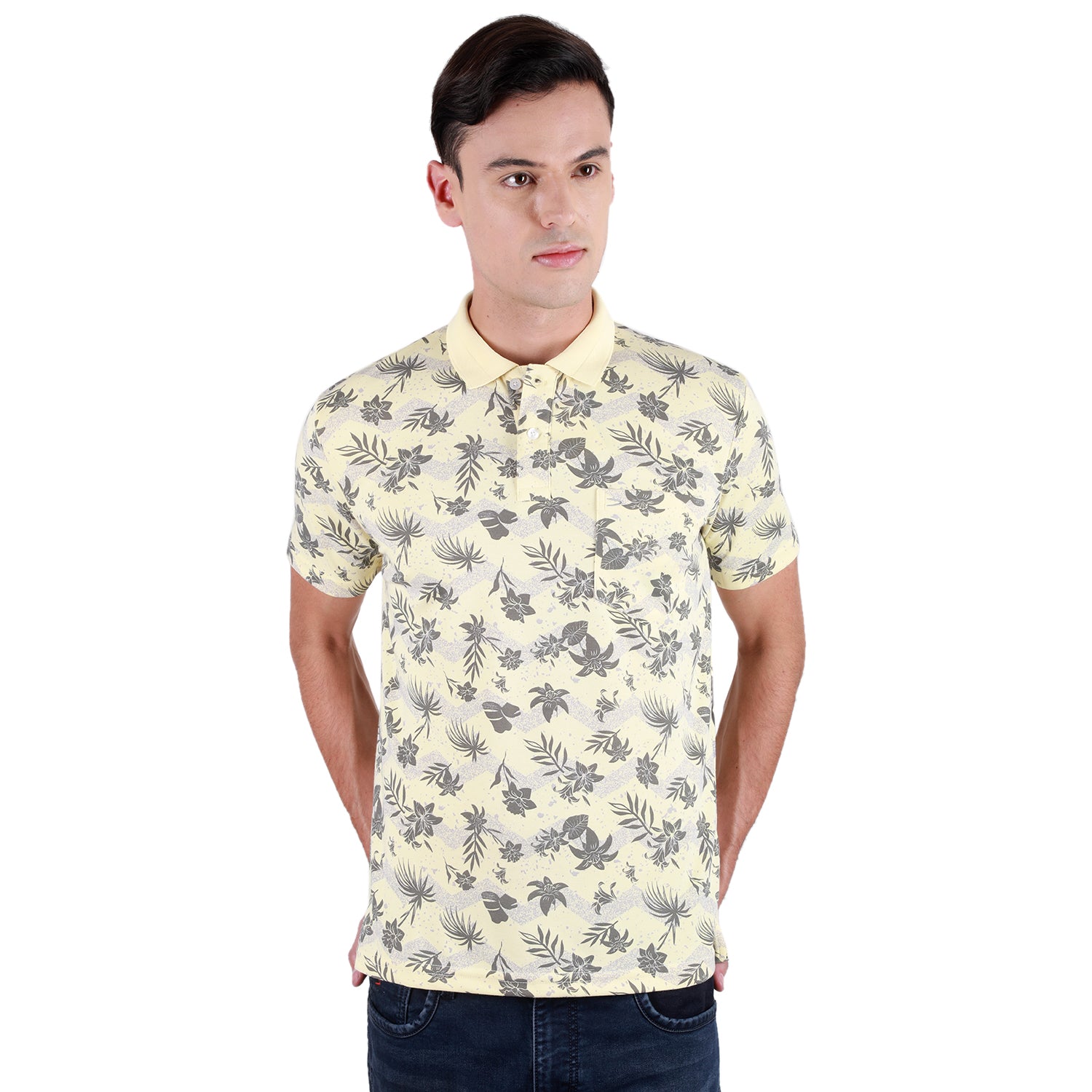 Duke Stardust Men Half Sleeve Cotton Tshirt (1245)