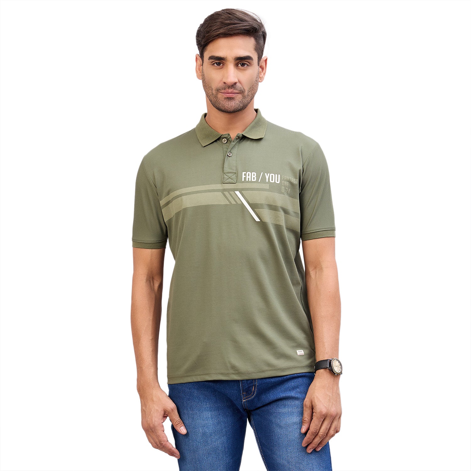 Duke Urban Men Half Sleeve Cotton Polo Tshirt (ON3048)