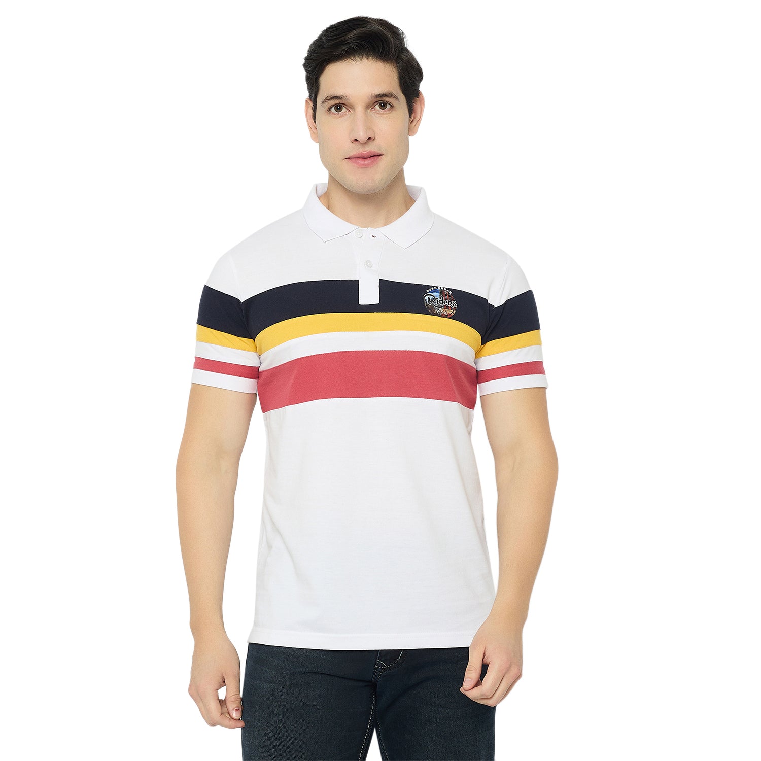 Duke Urban Men Half Sleeve Cotton Polo Tshirt (LF7396)