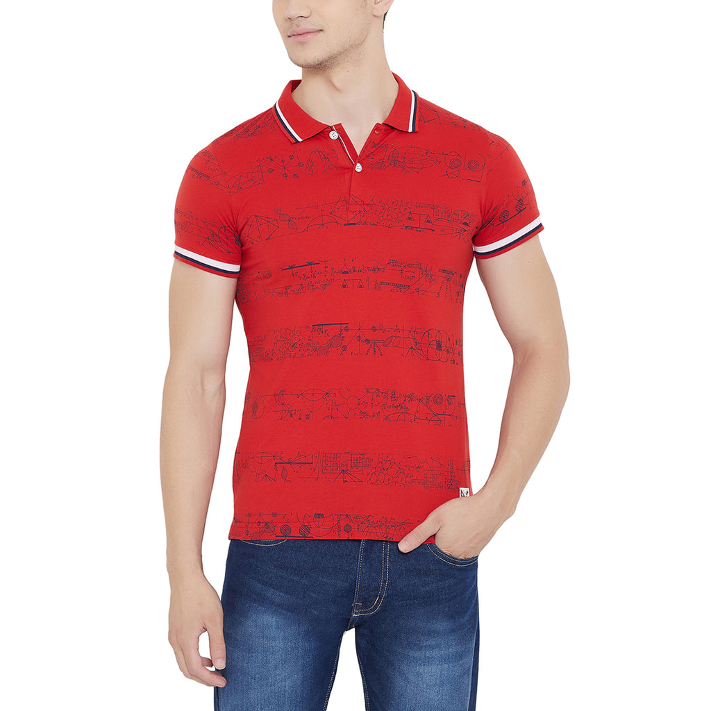 Duke Men Half Sleeve T-Shirt (LF4944)