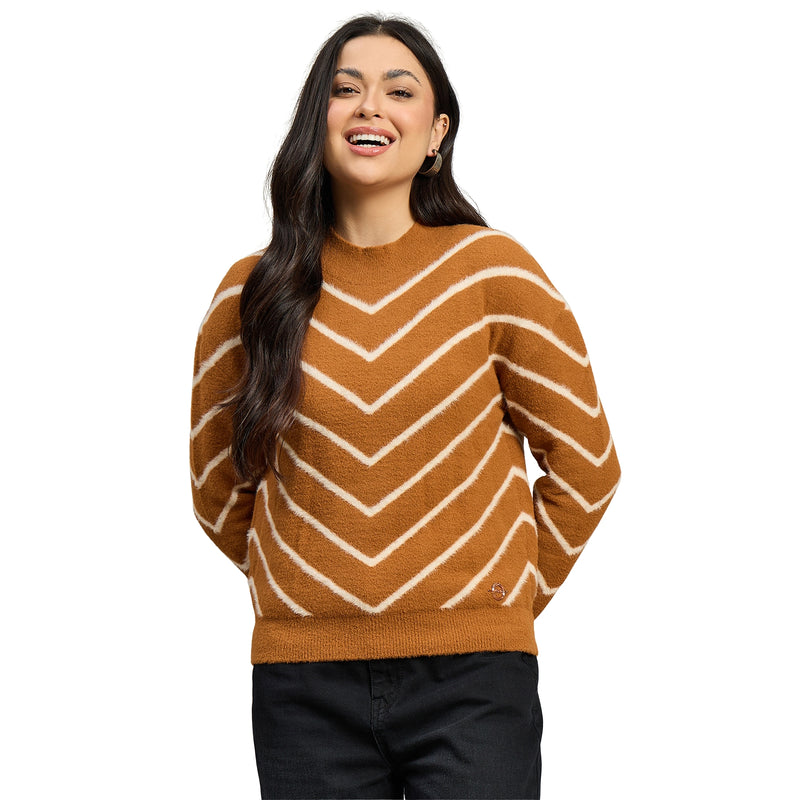 Duke Urban Women Full Sleeve Slim Fit Sweater (SDS1404)