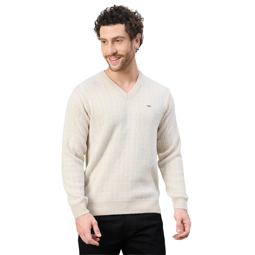 Duke Urban Men V-Neck Full Sleeve Sweater (SDS2235)