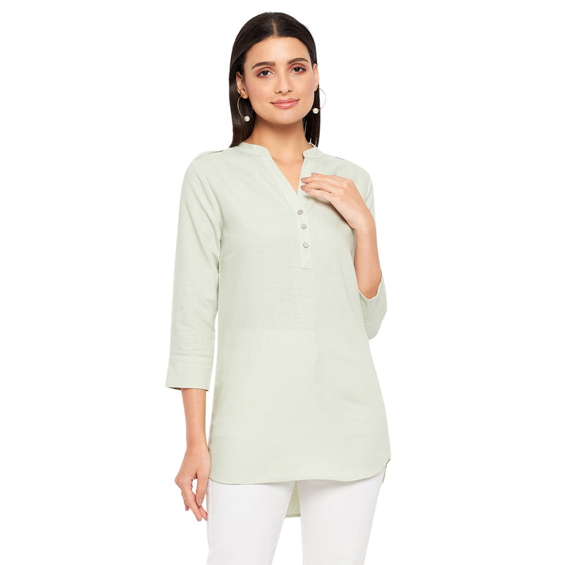 Duke Urban Women 3/4 Sleeve Solid Tunic (SDX4110)