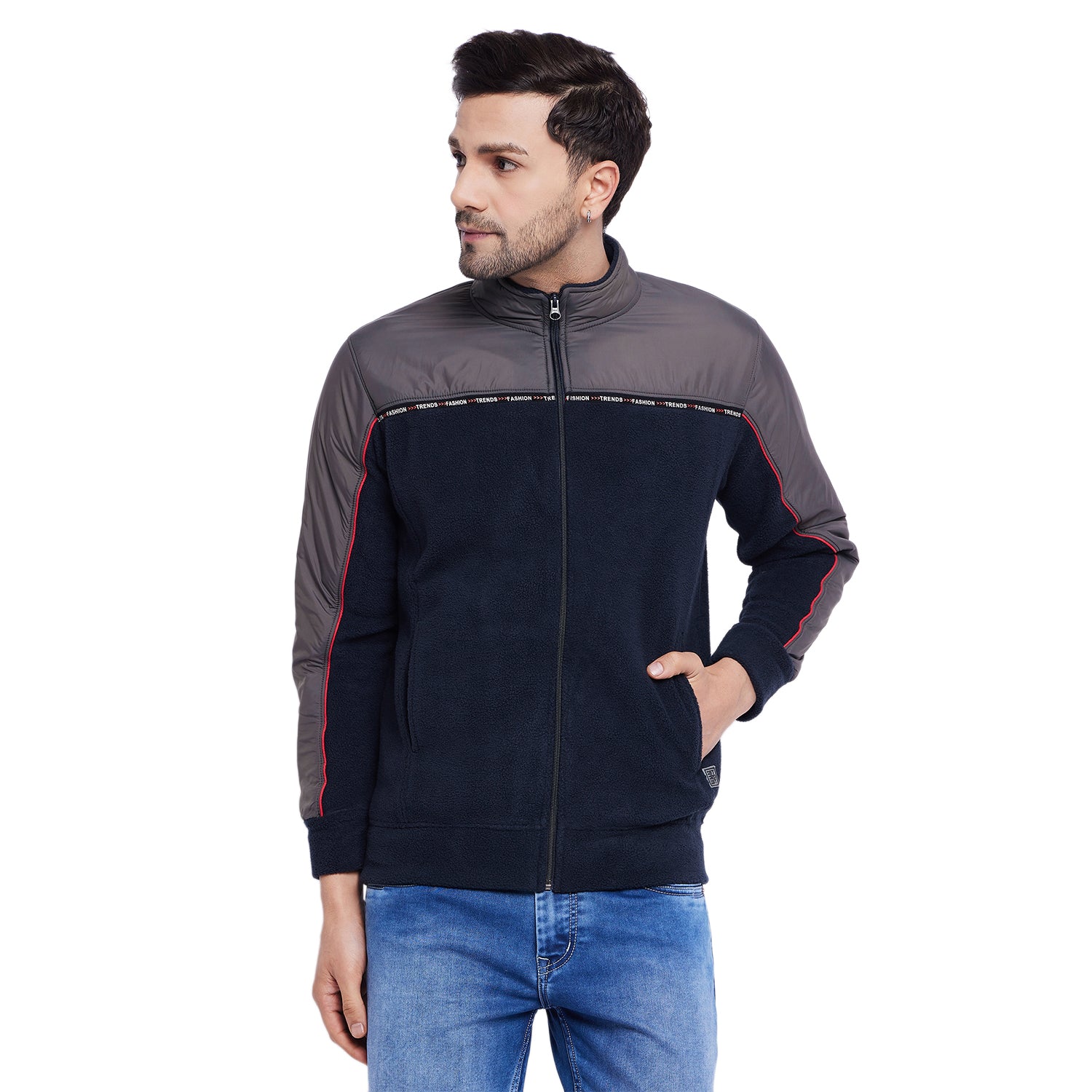 Duke Urban Men Zipper Sweatshirt (LF6253)