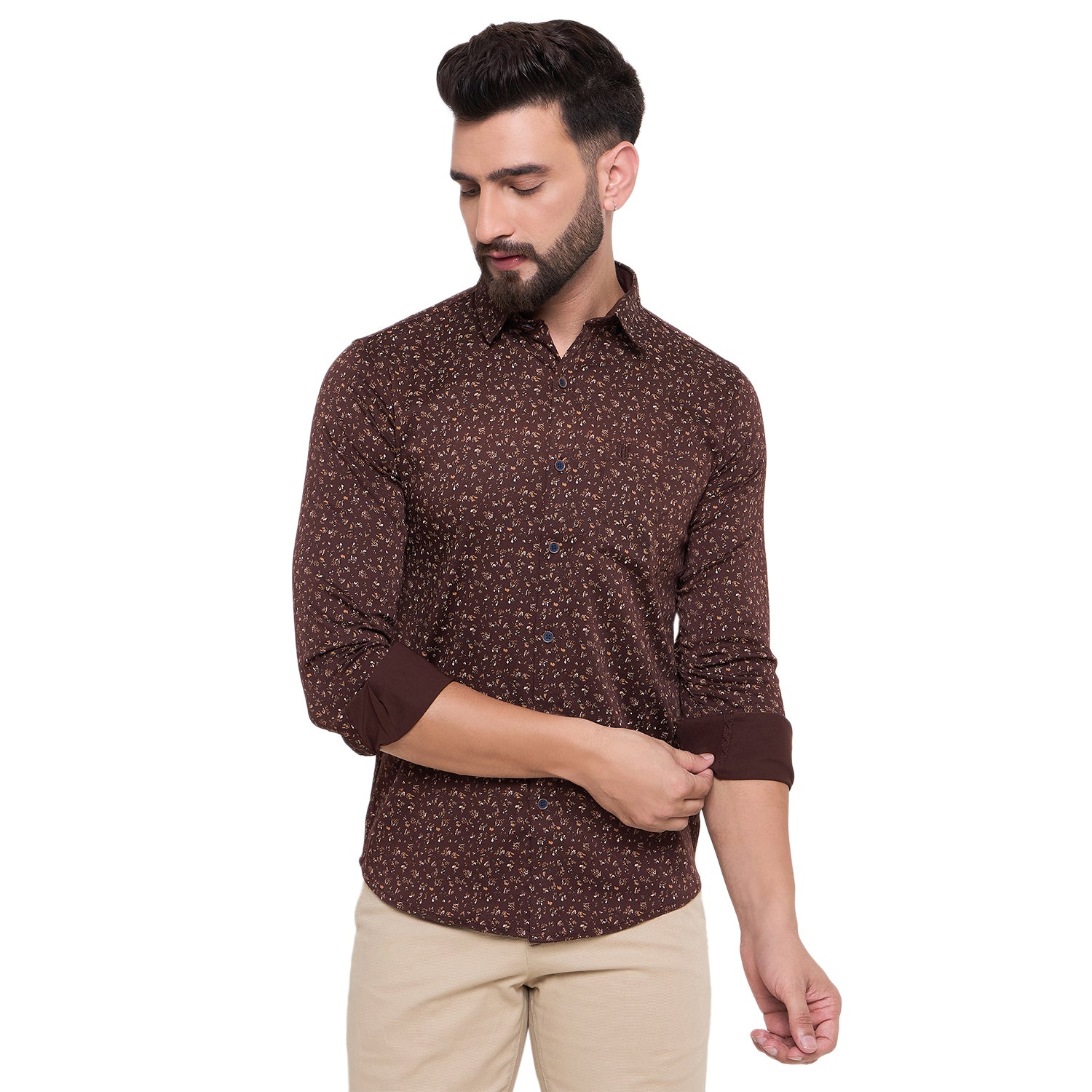 Duke Urban Men Full Sleeve Cotton Shirt (SDO7PRF)