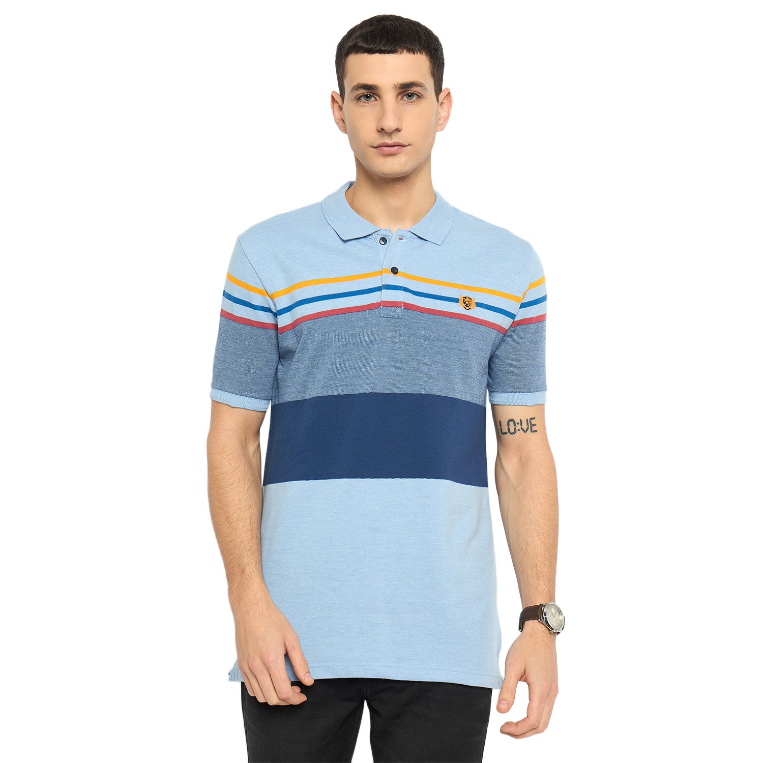 Duke Urban Men Half Sleeve Cotton Tshirt (LF7194)
