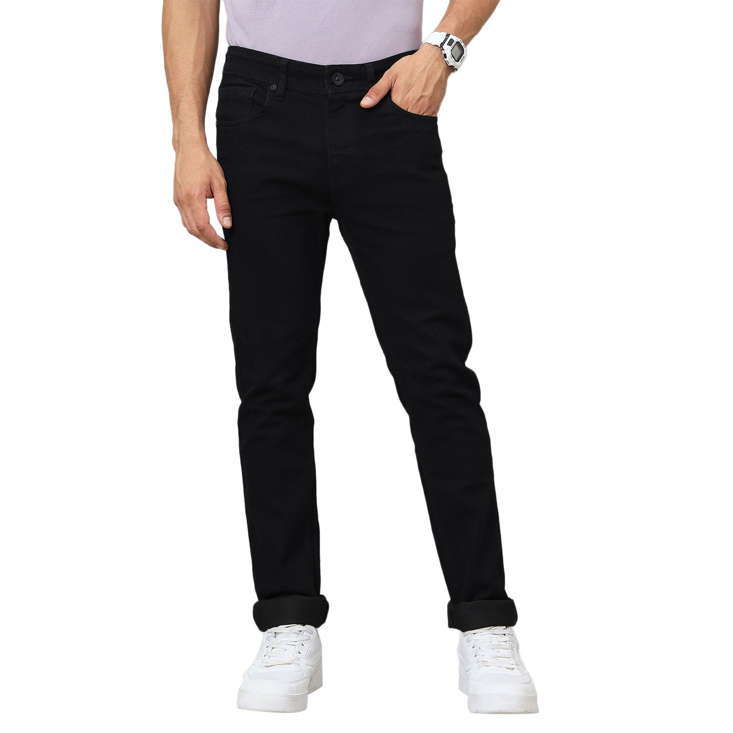 Duke Urban Men Mid-Rise Stretchable Jeans (OND5900N)