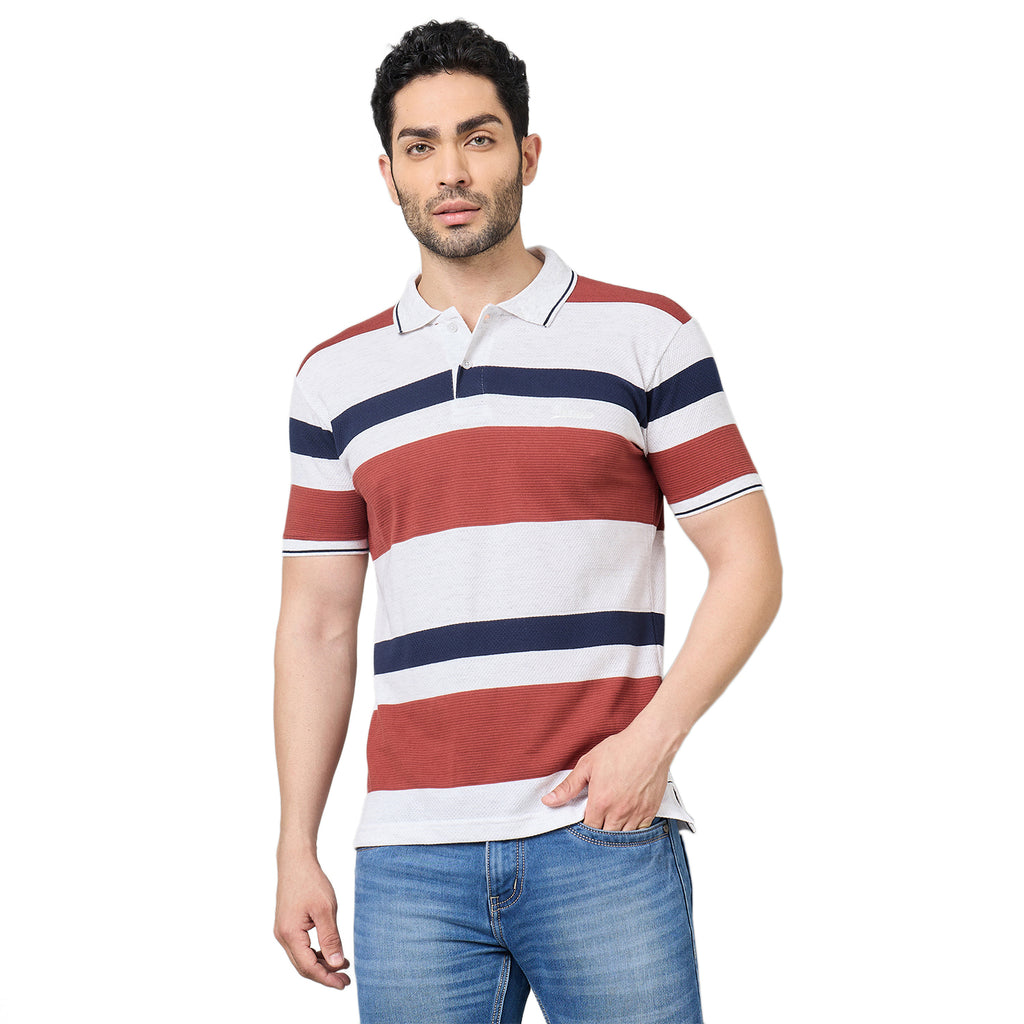 Duke Urban Men Half Sleeve Cotton Tshirt (LF7647)