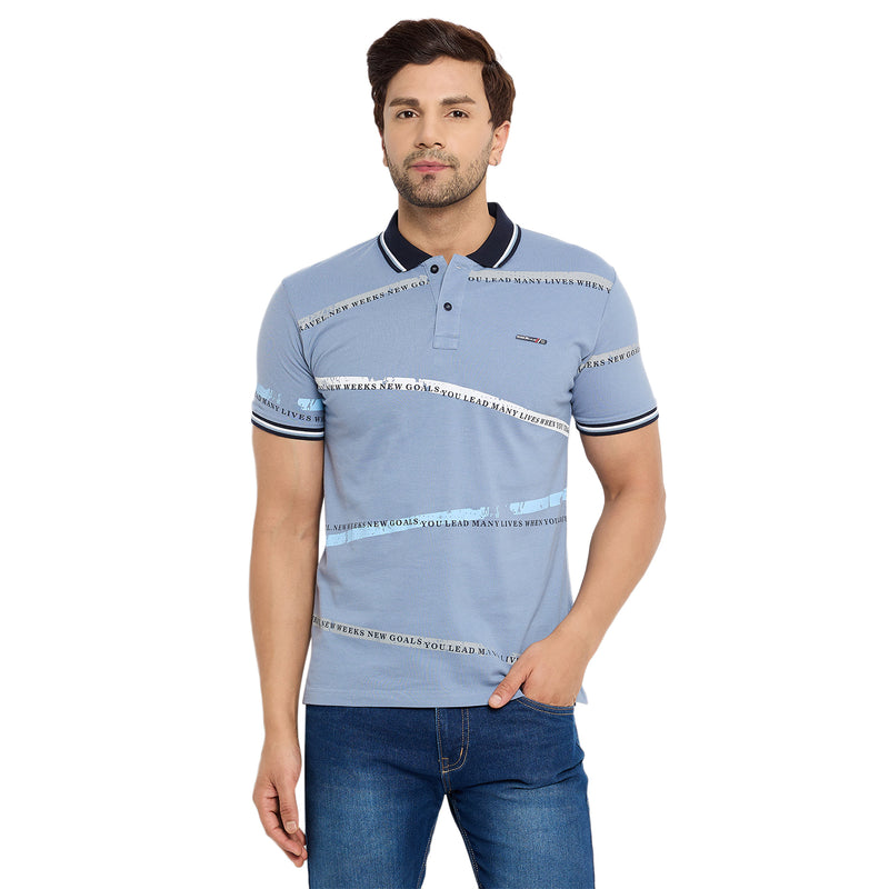 Duke Urban Men Half Sleeve Cotton T-shirt (LF7149)