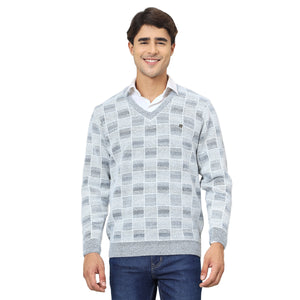 Duke Men V-neck full sleeve sweater (SDS2245)