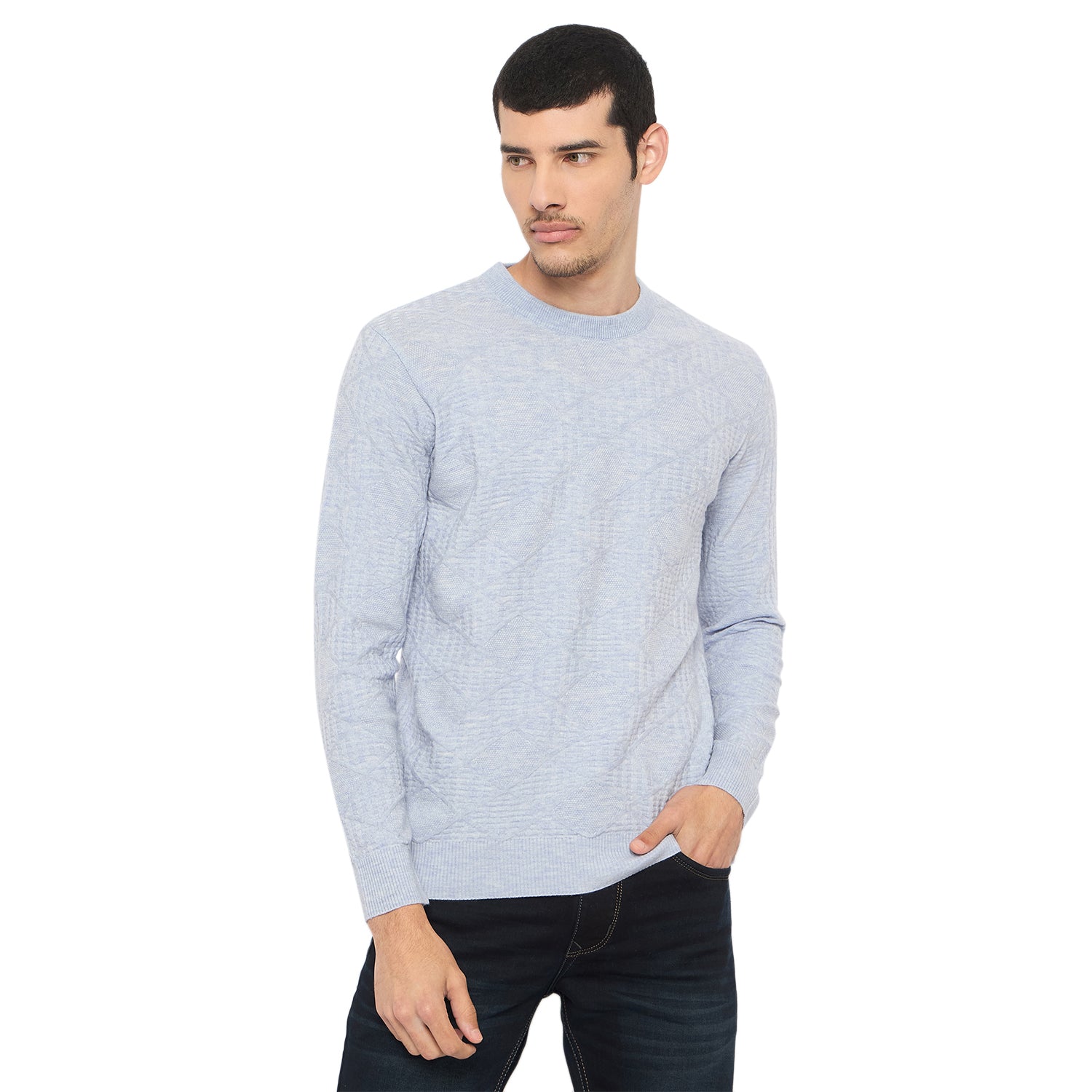 Duke Urban Men Full Sleeve Round Neck Sweater (SDS2291)