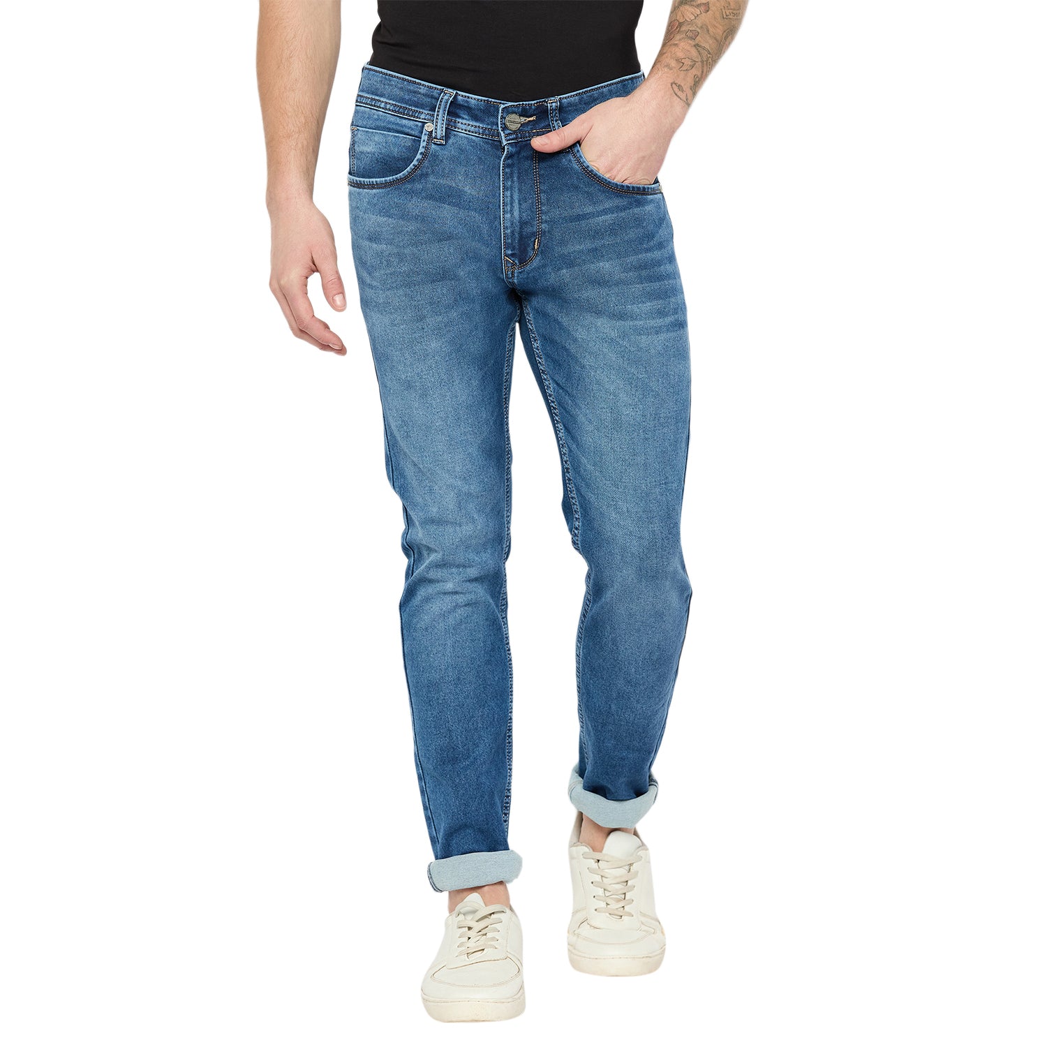 Duke Urban Men Slim Fit Stretchable Jeans (SDD5599)