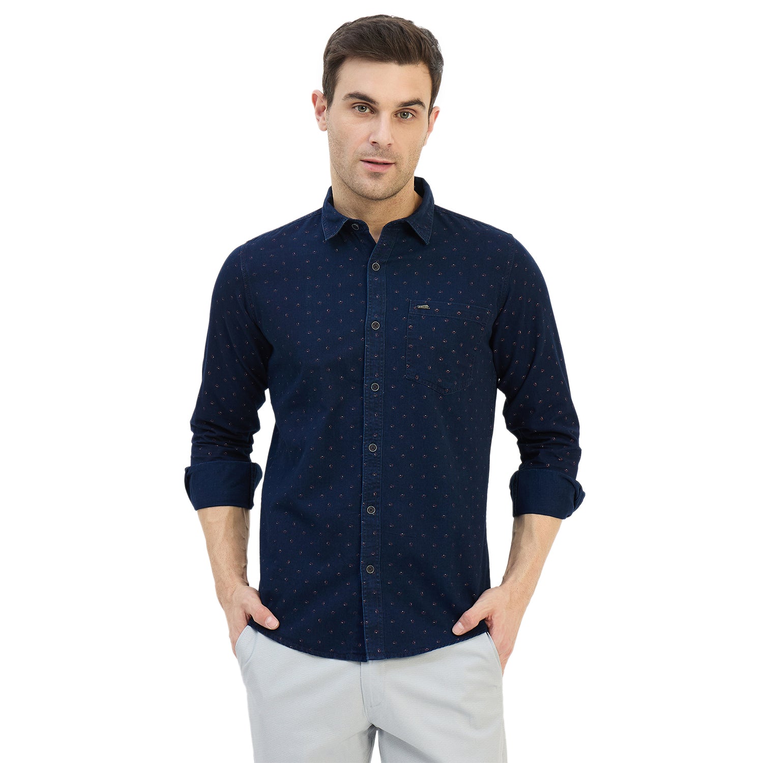 Duke Urban Men Full Sleeve Cotton Shirt (SDO9107)