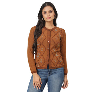 Duke Women Front Open Short Sweater (SDS1406)