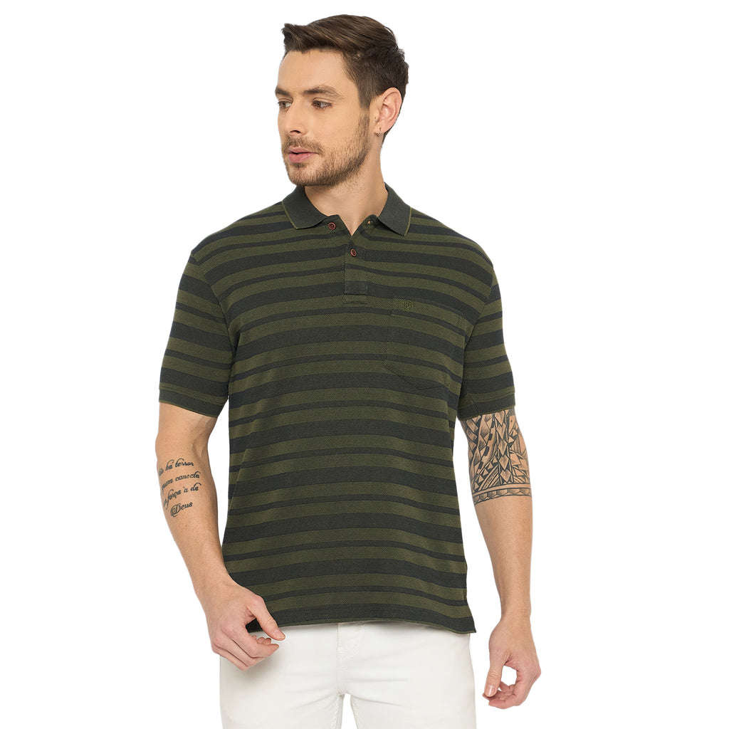 Duke Urban Men Regular Polo Tshirt (LF7347)
