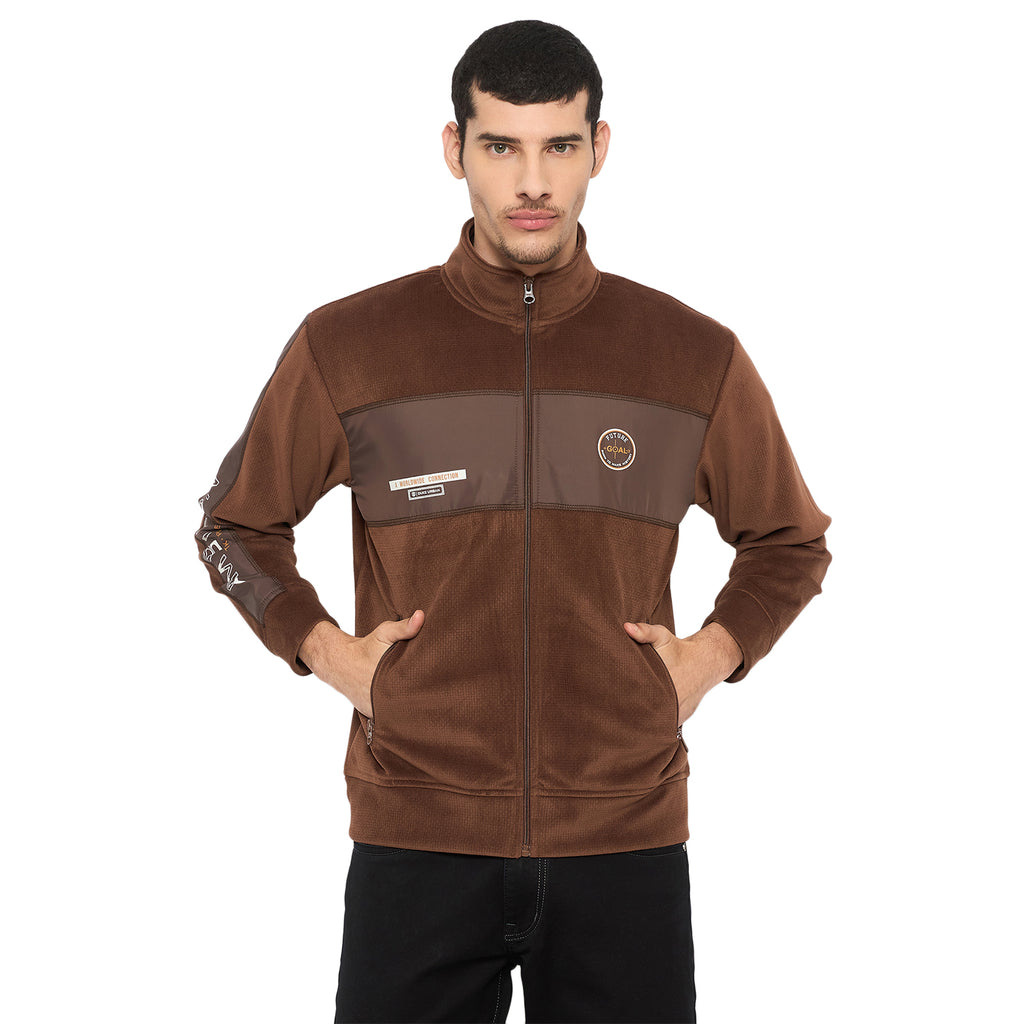 Duke Urban Men Full Sleeve Zipper Sweatshirt (LF6433)
