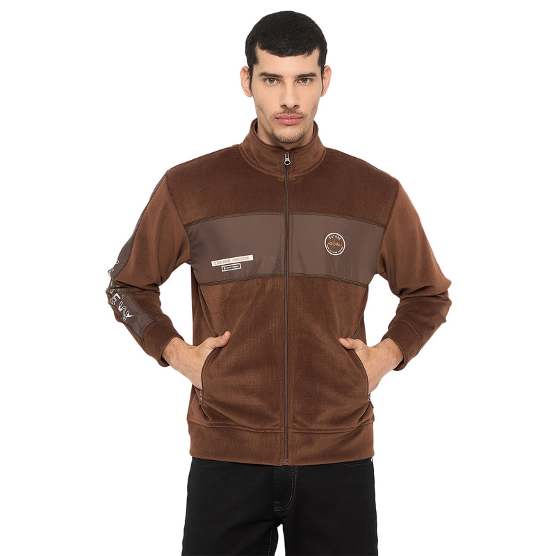 Duke Urban Men Full Sleeve Zipper Sweatshirt (LF6433)