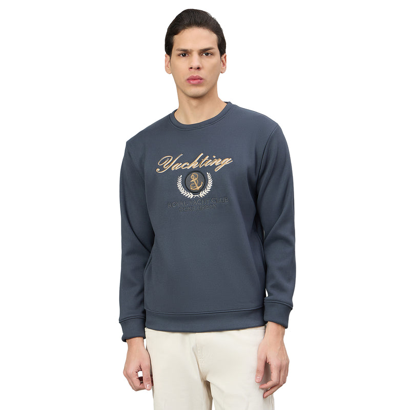 Duke Urban Men Round Neck Full Sleeve Regular Sweatshirt (LF6496)