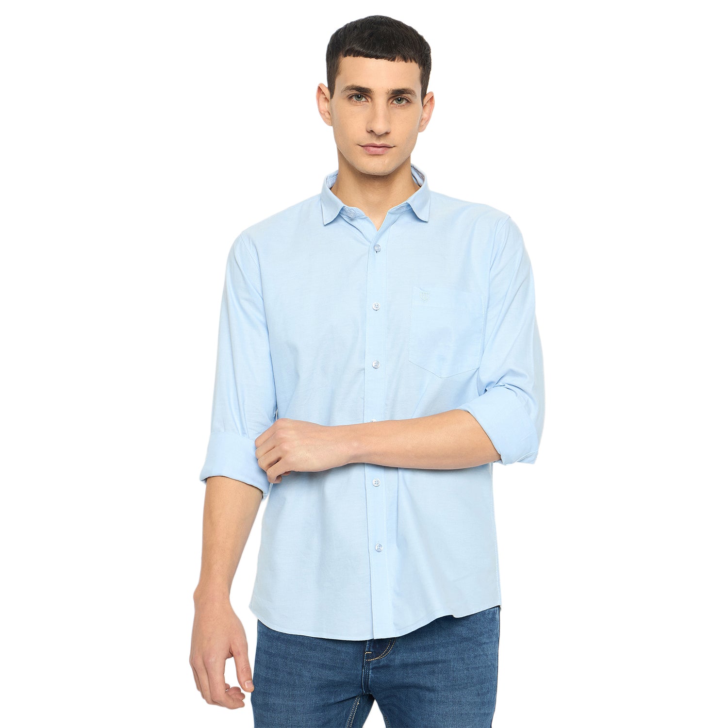 Duke Urban Men Full Sleeve Cotton Shirt (SDO8PLOA)