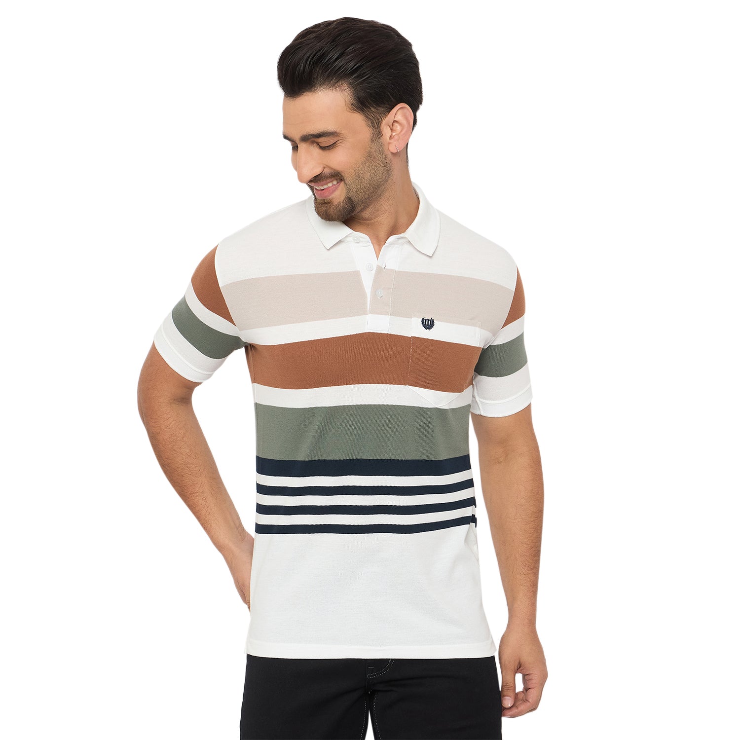Duke Urban Men Half Sleeve Cotton Tshirt (LF7375)