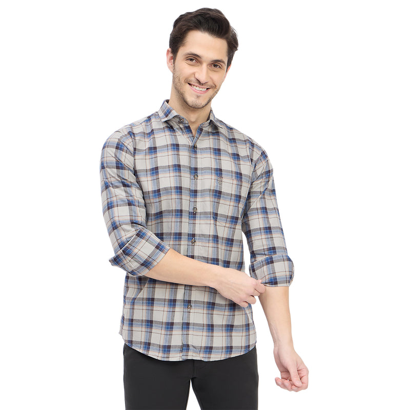 Duke Urban Men Full Sleeve Cotton Shirt (SDO8CKAN)