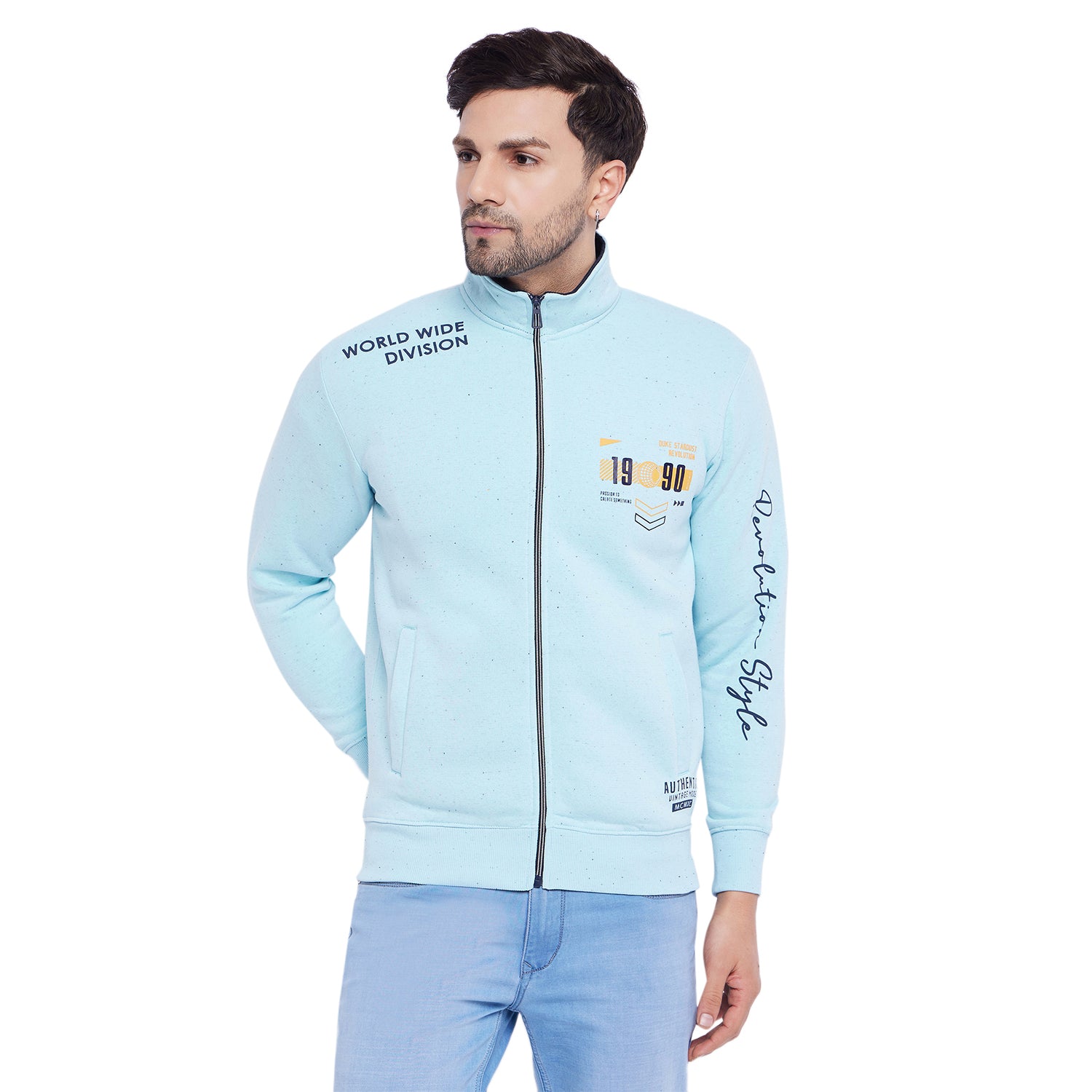 Duke Urban Men High Neck Sweatshirt (LF6281)
