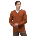 Duke Urban Men Full Sleeve V Neck Regular Sweater (SDS2353)