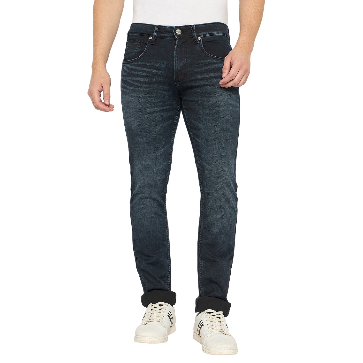 Duke Urban Men Narrow Bottom Stretchable Jeans (SDD5677N)