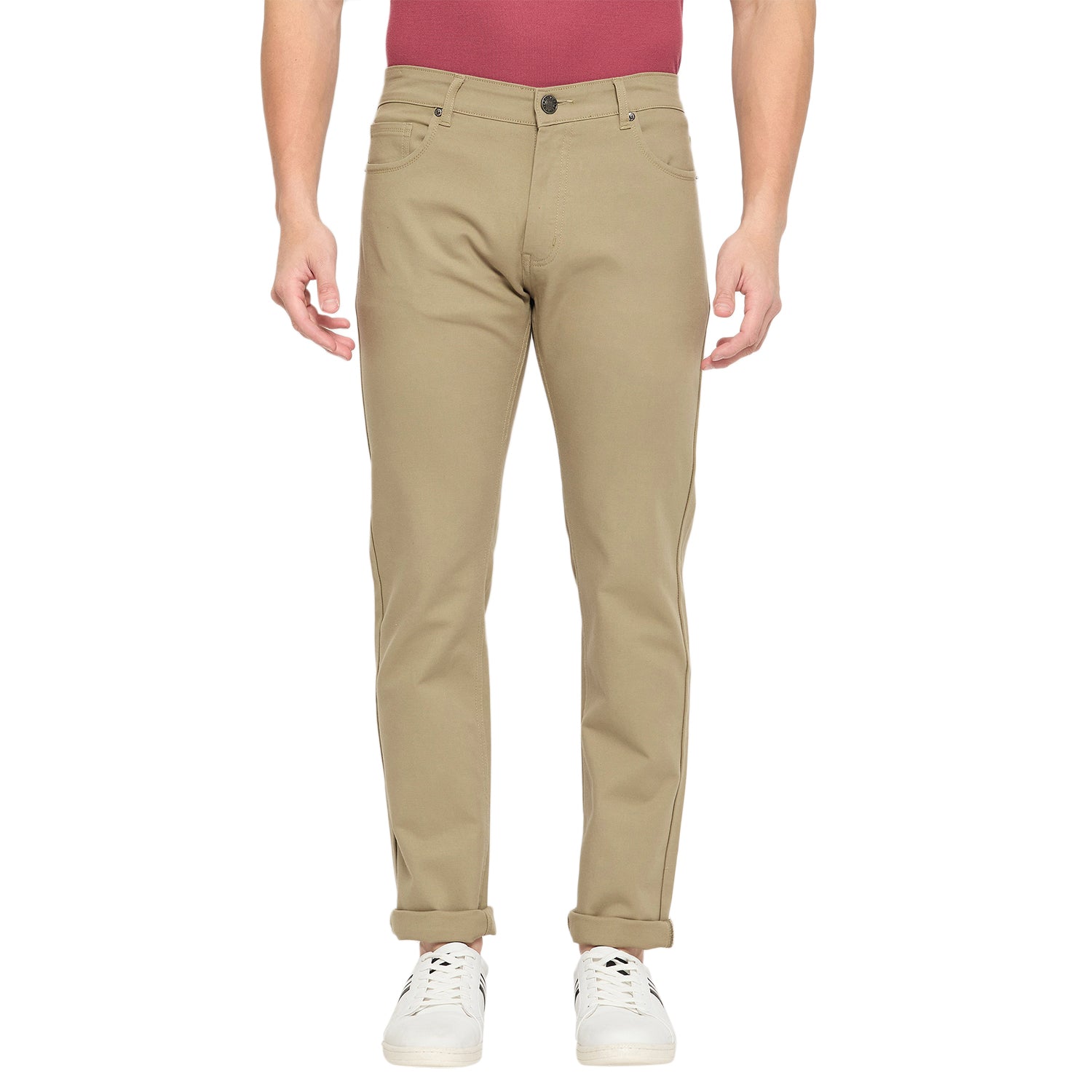 Duke Urban Men Narrow Bottom Chinos Trousers (SDT4586)