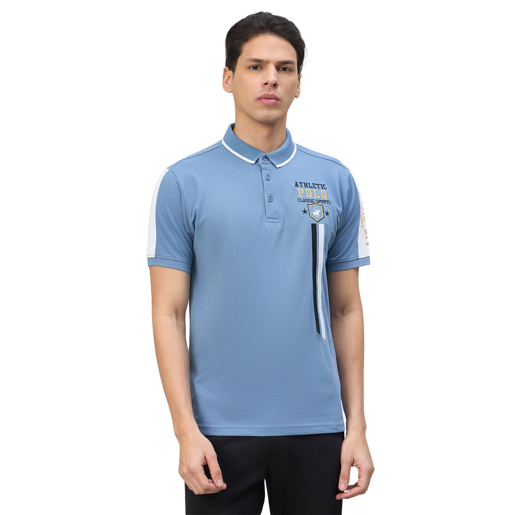 Duke Urban Men Solid Half Sleeve Slim fit Polo Tshirt (LF7552)