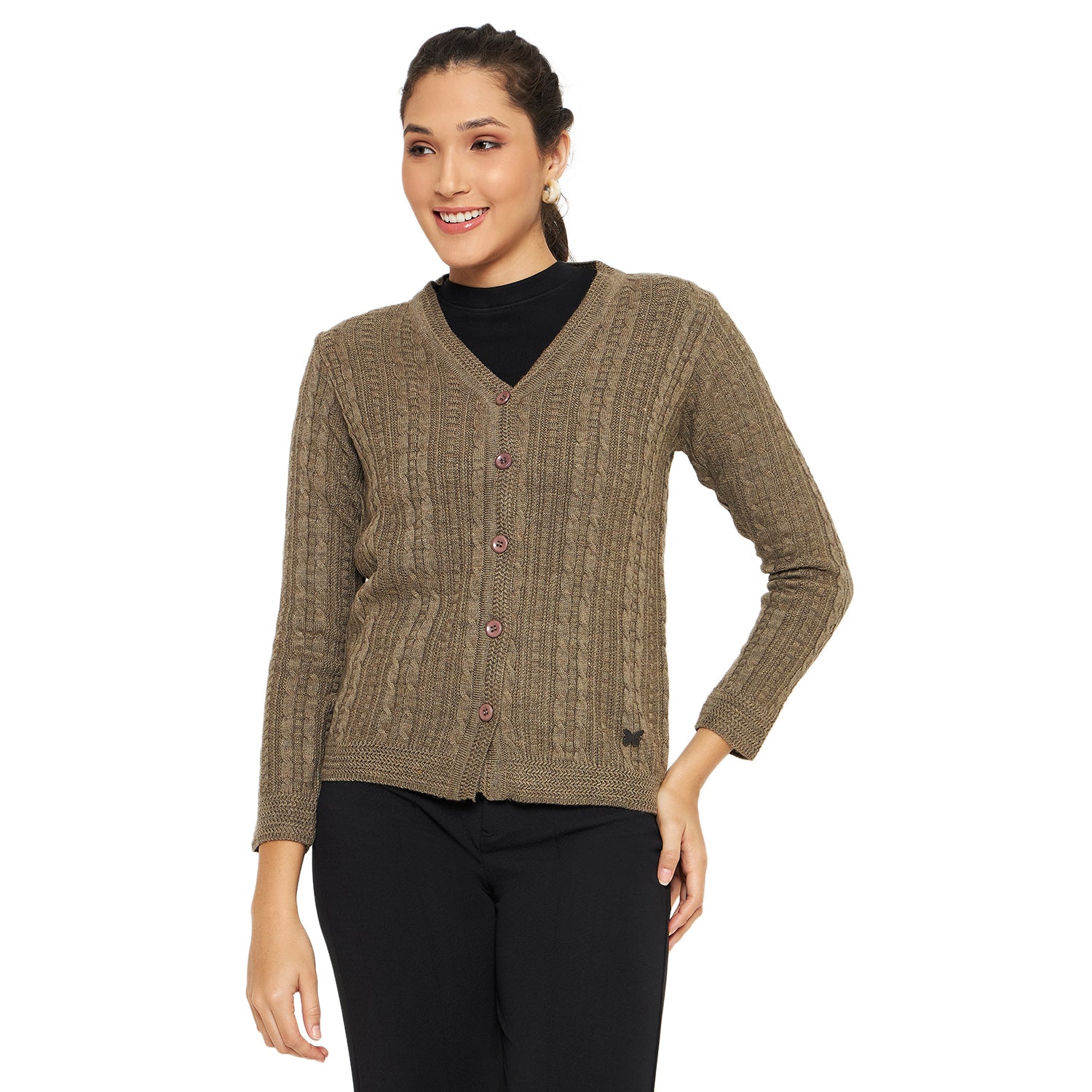 Duke Urban Women Full Sleeve Cardigan (SDS1163)