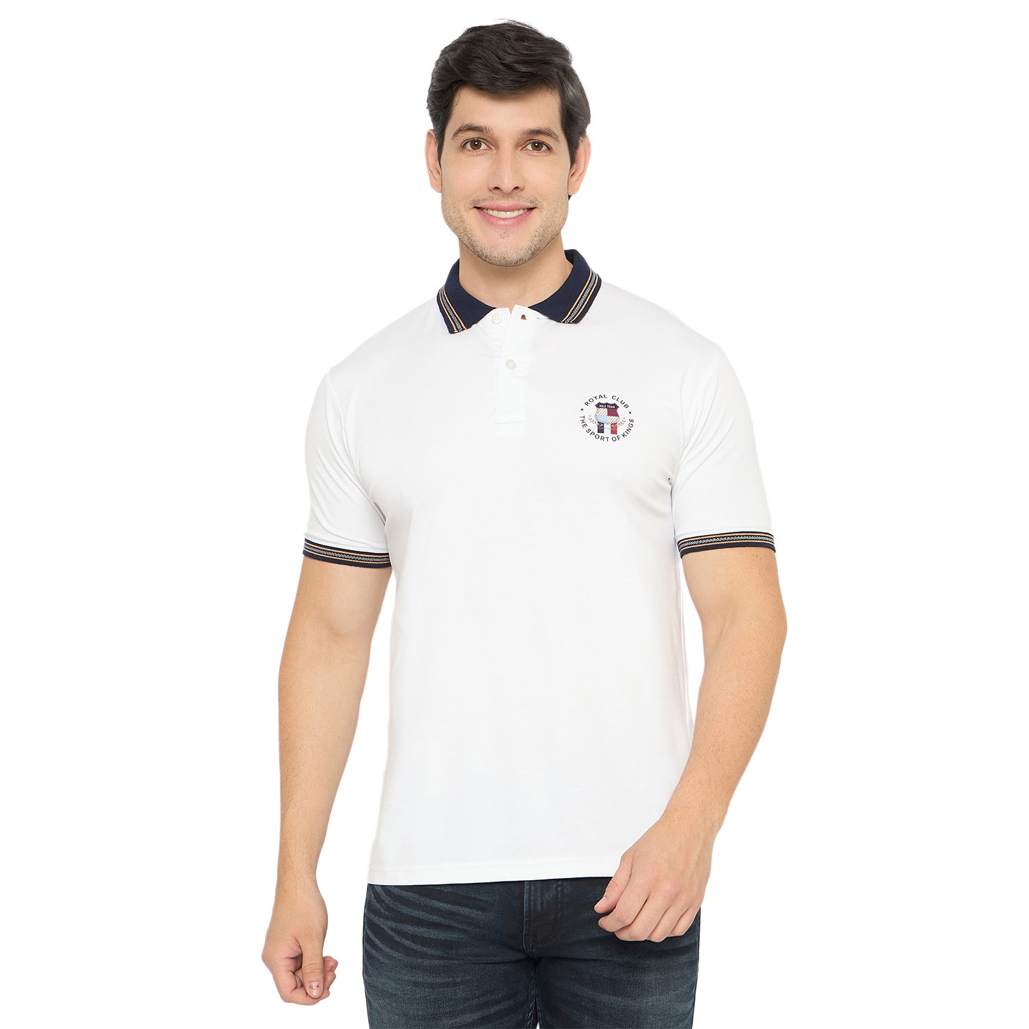Duke Urban Men Half Sleeve Cotton Tshirt (LF7404)
