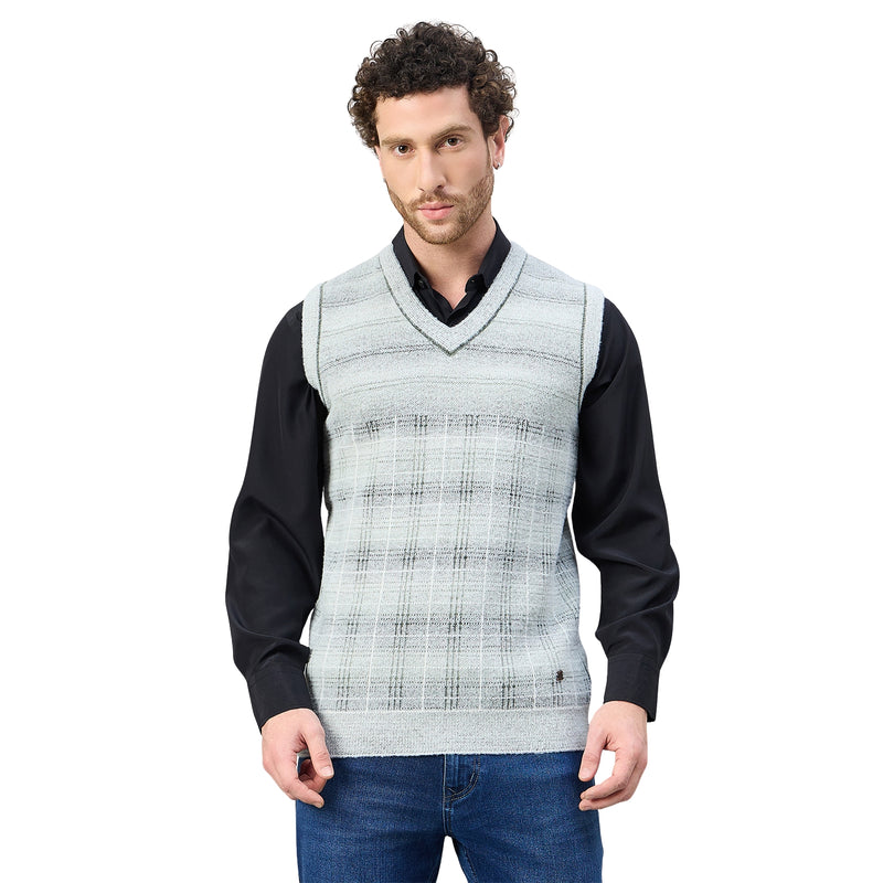 Duke Urban Men V Neck Sleeveless Regular Sweater (SDS2255)