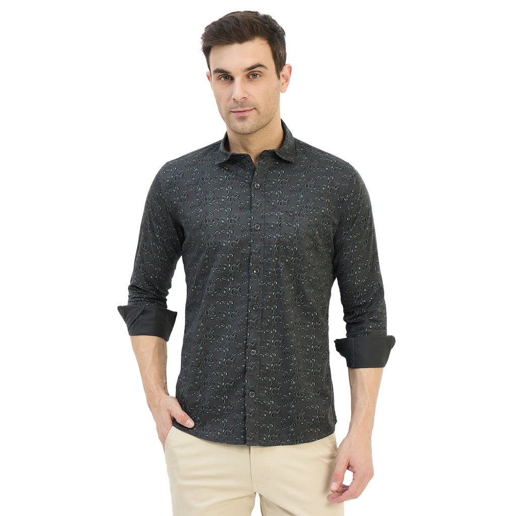 Duke Urban Men Full Sleeve Cotton Shirt (SDO8PRAN)