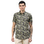 Duke Urban Men Military Camouflage Half Sleeve Slim Shirt (SDO6PRIF)