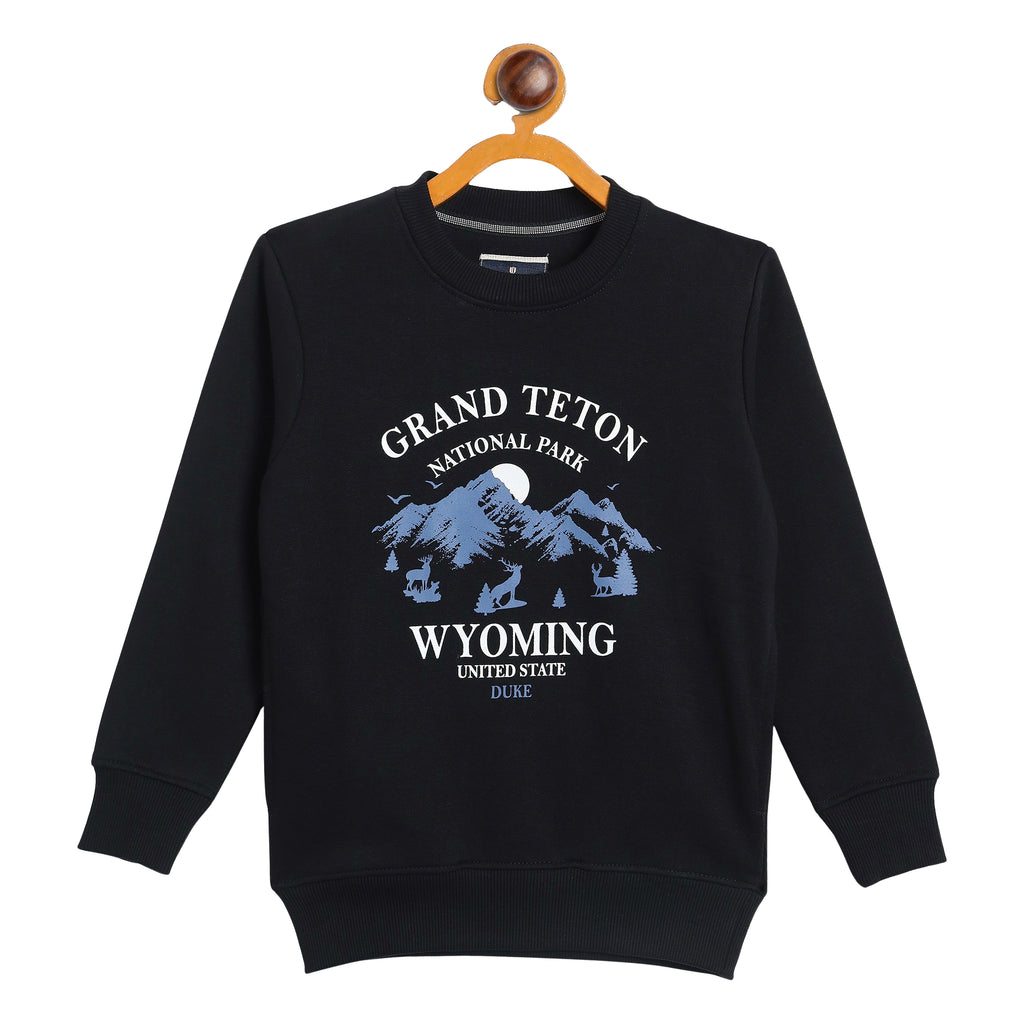 Duke Urban Boys Full Sleeve Round Neck Printed Sweatshirt (LF380)