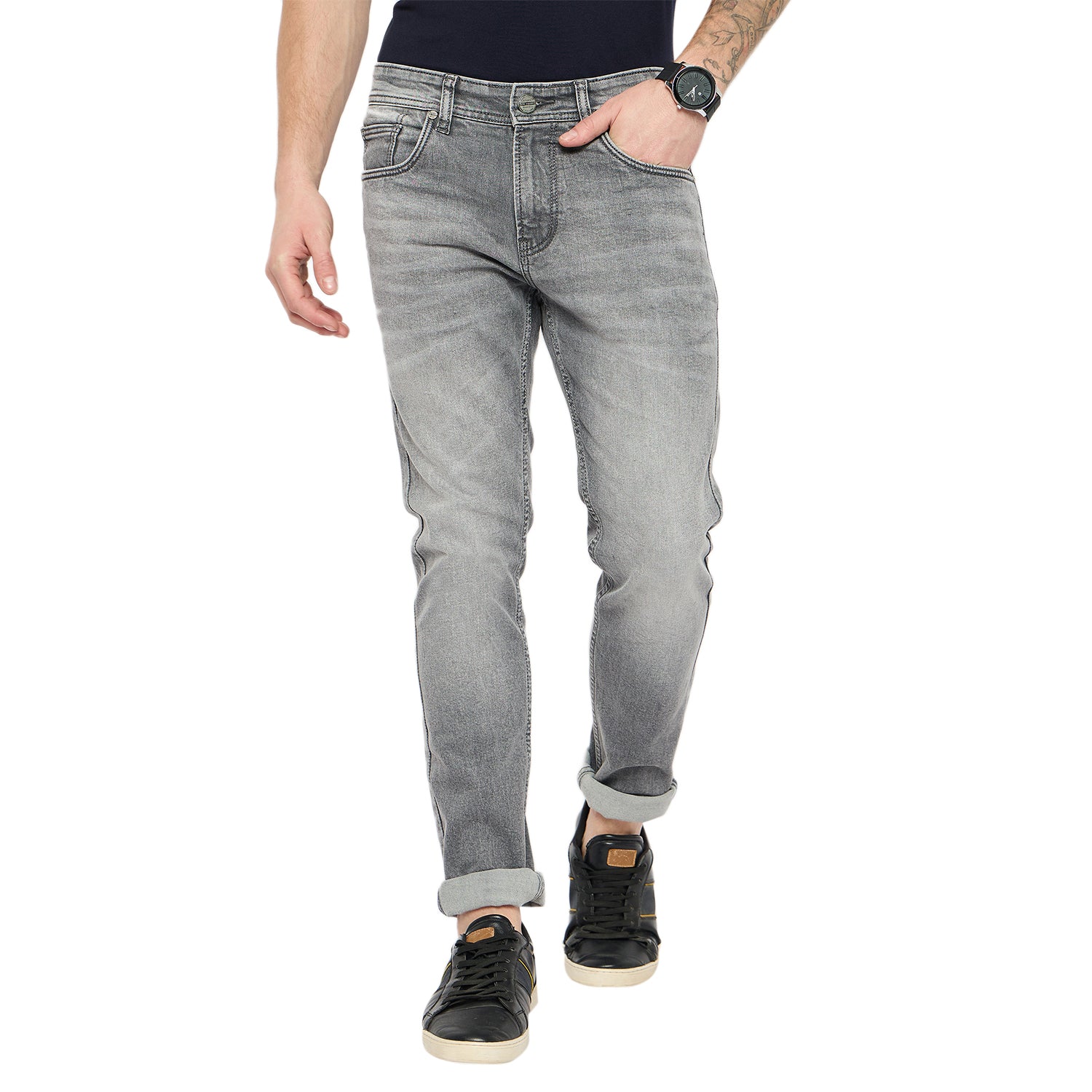 Duke Urban Men Slim Fit Stretchable Jeans (SDD5545)
