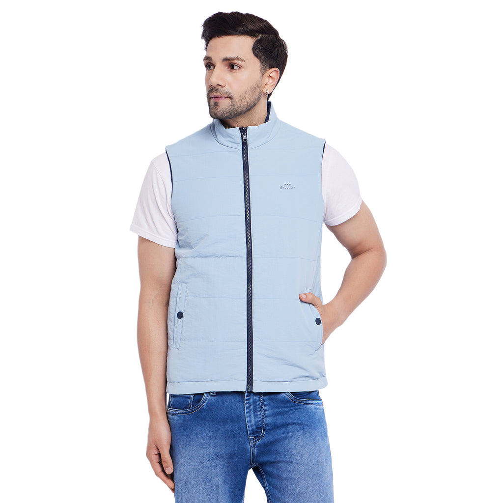 Duke Stardust Men Sleeveless Reversible Jacket (SDZ3054)
