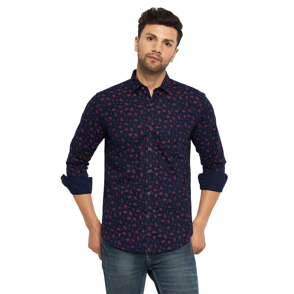 Duke Stardust Men Full Sleeve Cotton Shirts (SD9PRCSQ)