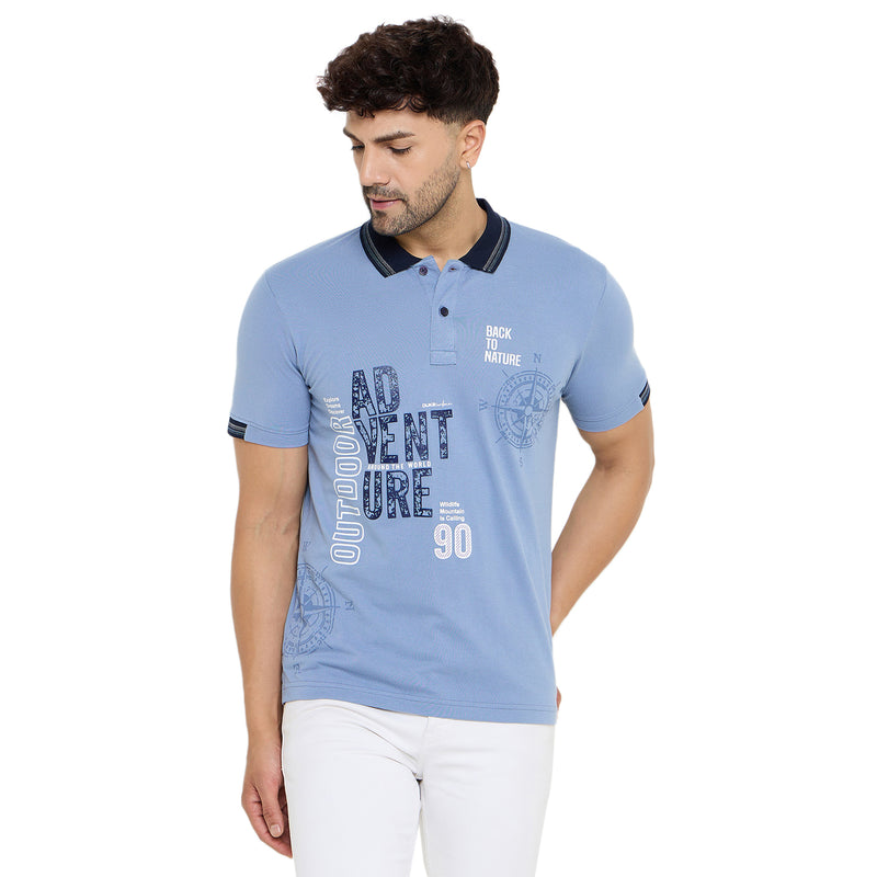 Duke Urban Men Half Sleeve Cotton Tshirt (LF7150)