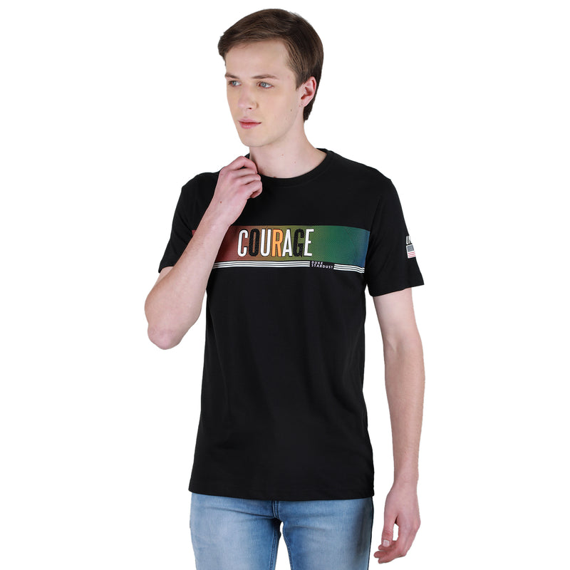 Duke Urban Men Half Sleeve Cotton Tshirt (LF7055)