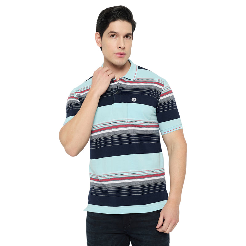 Duke Urban Men Half Sleeve Cotton Polo Tshirt (LF7384)