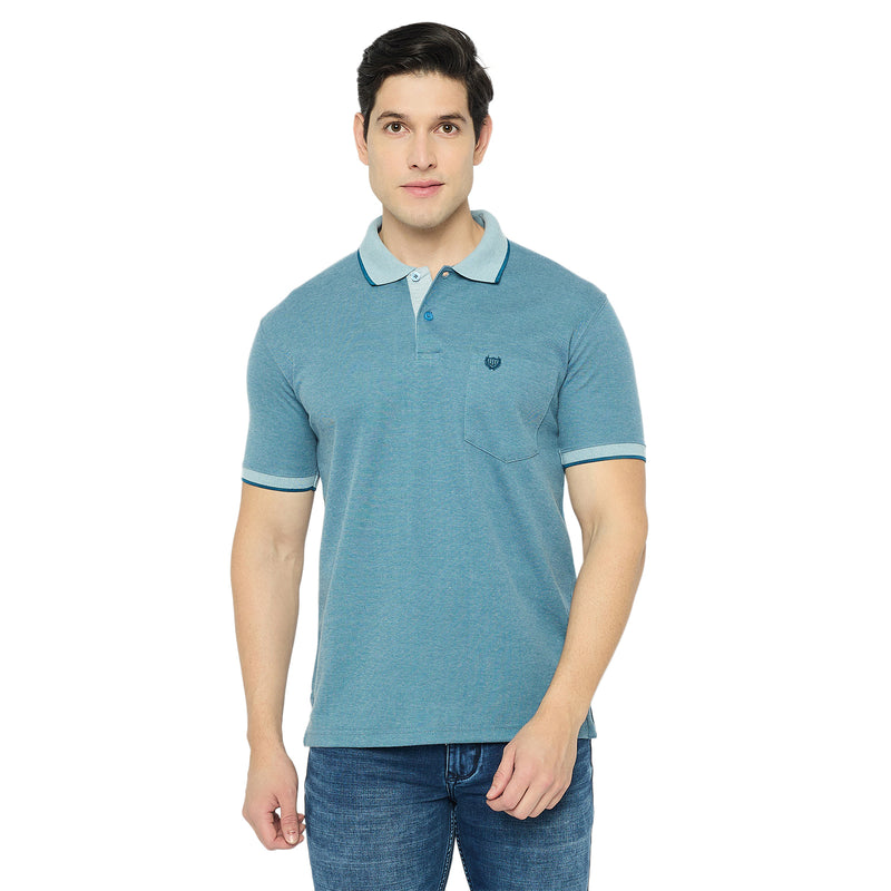 Duke Urban Men Half Sleeve Cotton Collared Tshirt (MSD67)