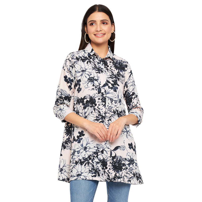 Duke Stardust Women 3/4 Sleeve Printed Tunic (SDX4107)