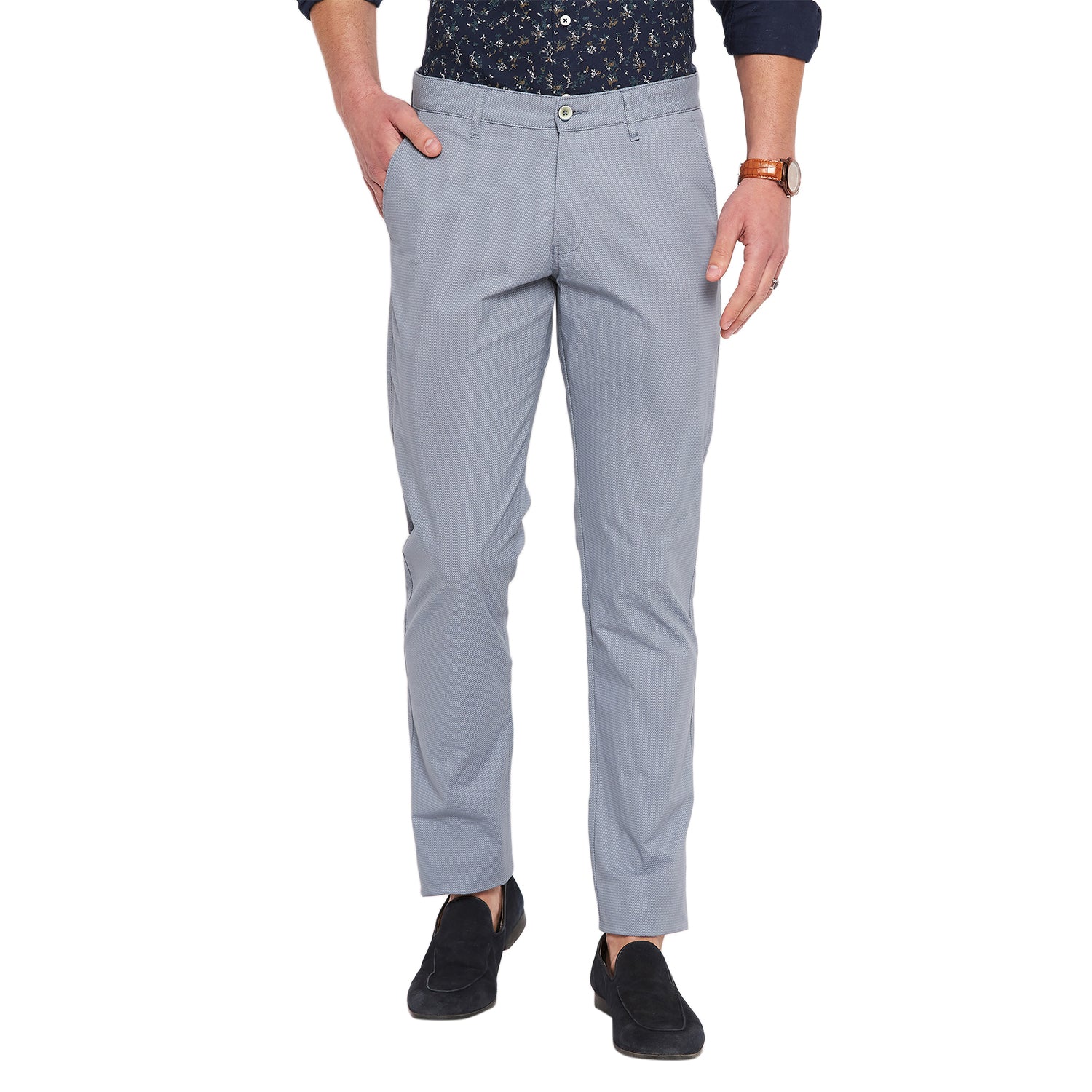Duke Urban Men Slim Fit Trousers (SDT4572)