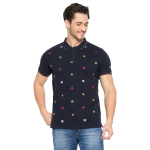 Duke Strardust Men Half Sleeve Cotton T-shirt (LF7112)