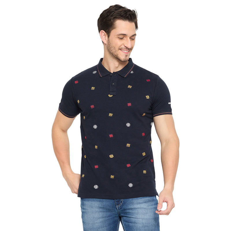 Duke Urban Men Half Sleeve Cotton T-shirt (LF7112)